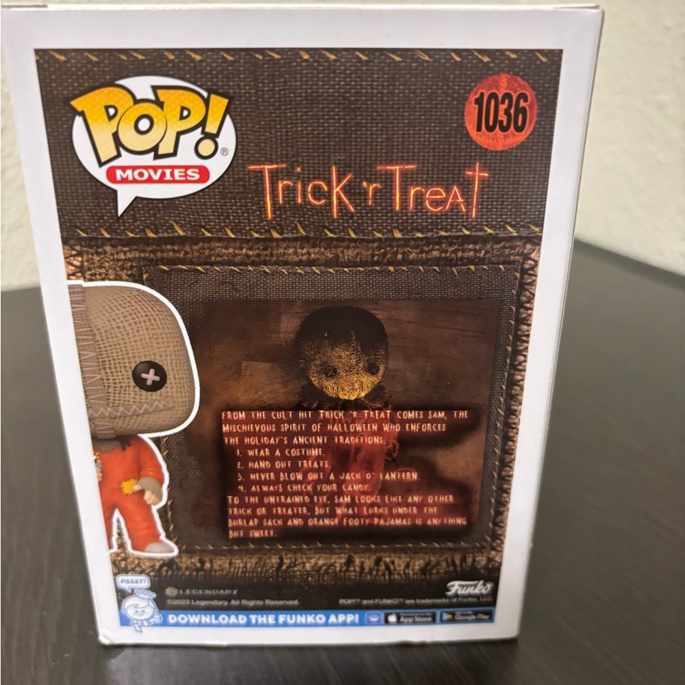 Funko Pop Sam in Orange Outfit - Picture 3 of 4